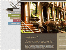 Tablet Screenshot of bstone-homes.com